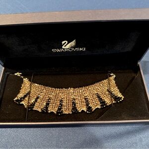 Swarovski gunmetal grey bracelet